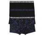 Bonds Men's Everyday Trunks 3-Pack - Graffiti Refresh/  Black