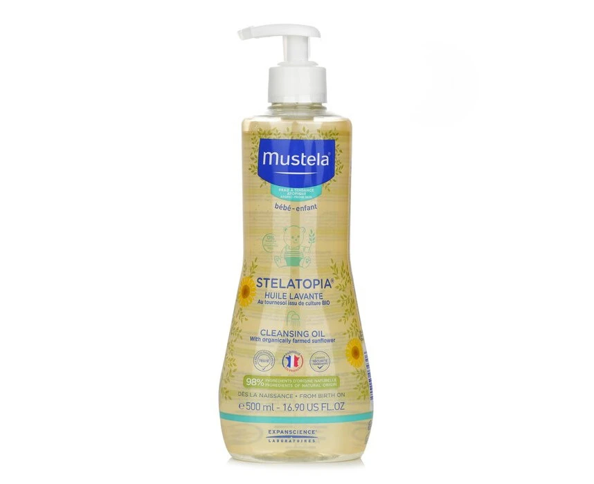 Mustela Stelatopia Cleansing Oil 500ml/16.9oz