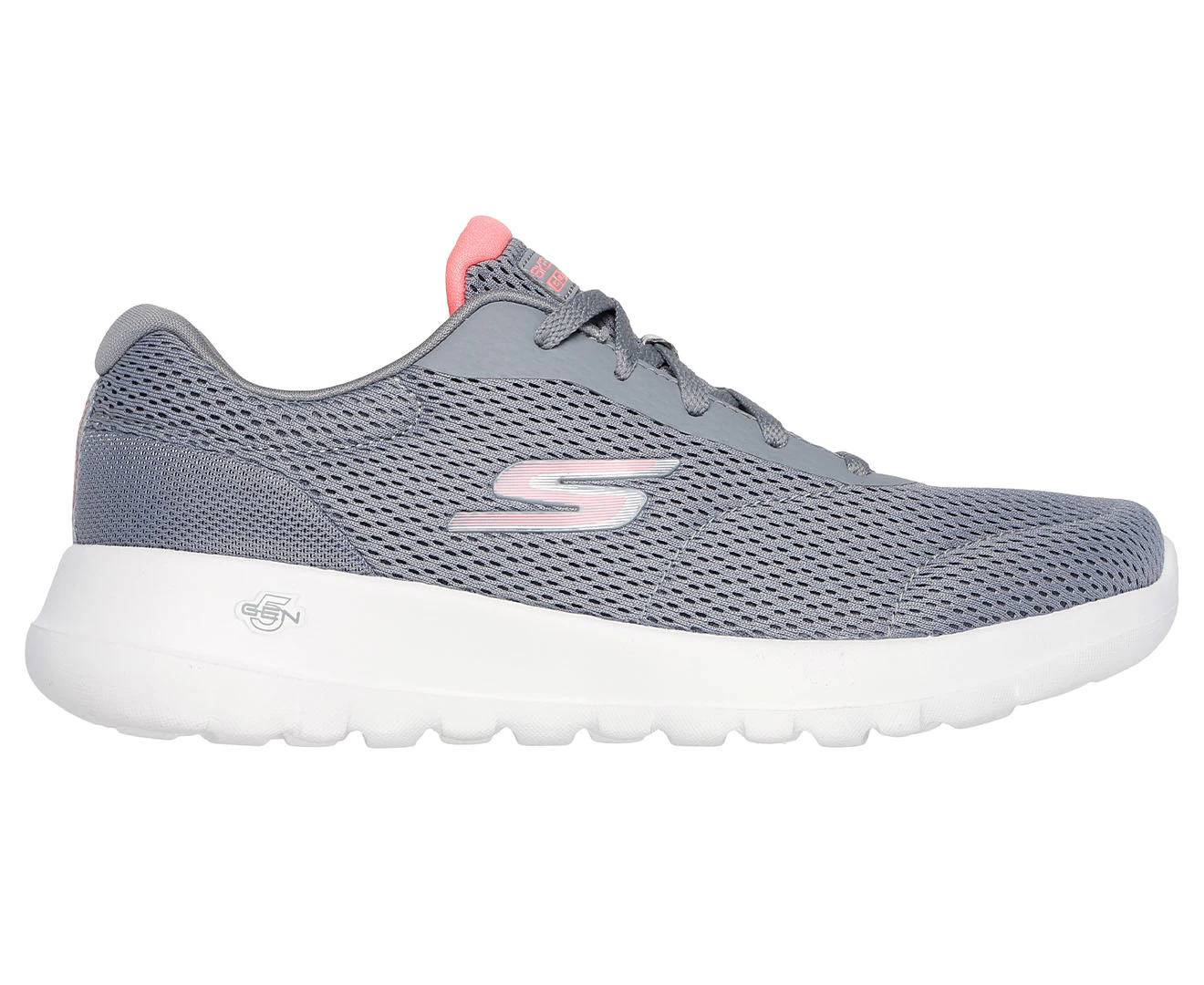 Skechers Women's GOWalk Joy Adie Sneakers - Grey/Pink