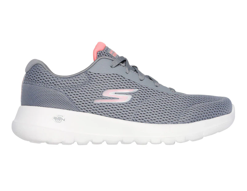 Skechers Women's GOWalk Joy Adie Sneakers - Grey/Pink