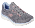 Skechers Women's Summits Fun Flair Sneakers - Grey/Multi