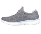 Skechers Women's Summits Fun Flair Sneakers - Grey/Multi