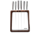 Global 7-Piece Hashira Knife Block Set - Walnut