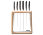 Global 7-Piece Hashira Knife Block Set - Maple