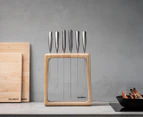 Global 7-Piece Hashira Knife Block Set - Maple