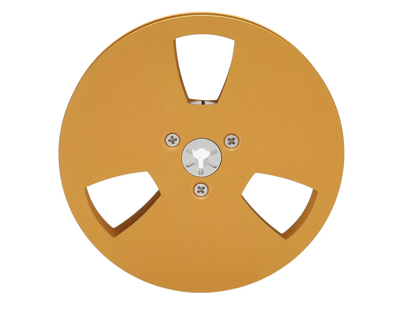 1/4 5 Inch Empty Tape Reel Aluminum Alloy 3 Hole Universal Opening Machine Part Recording Takeup Reel