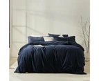 MyHouse Jersey Quilt Cover Set - Indigo - King