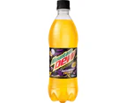 24 Pack, Schweppes 600ml Mountain Dew Energize Passionfruit Frenzy