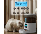 Advwin 6L Automatic Pet Feeder Digital Pet Dog Cat Smart Feeder Food Dispenser