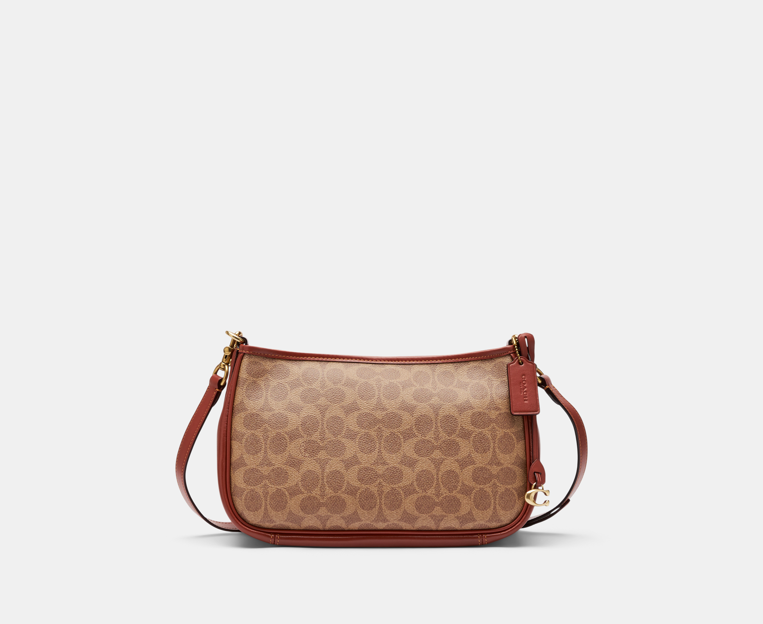 Coach Signature Cary Crossbody Bag - Tan Rust | Catch.com.au