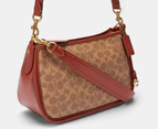 Coach Signature Cary Crossbody Bag - Tan Rust