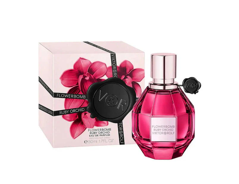 Flowerbomb Ruby Orchid By Viktor & Rolf Eau De Parfum Spray 50ml