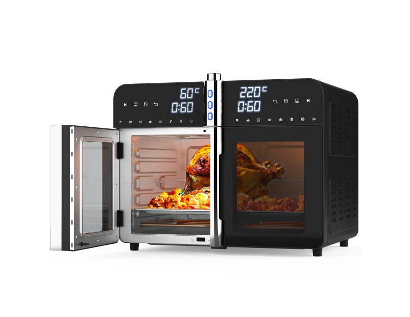 ADVWIN 40L Air Fryer Oven, 360° Toaster Rotary Convection Oven
