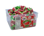 Chunky Funkeez Watermelon Slice Tub Candy Lollies Sweets Bulk Pack 1.45kg