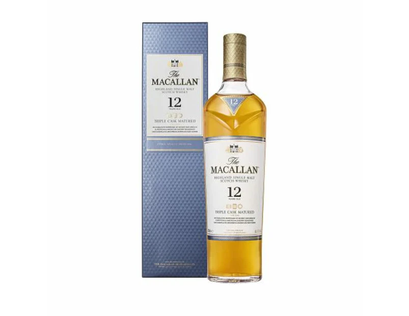 The Macallan 12 Year Old Triple Cask Scotch Whisky 700mL (DISCONTINUED)