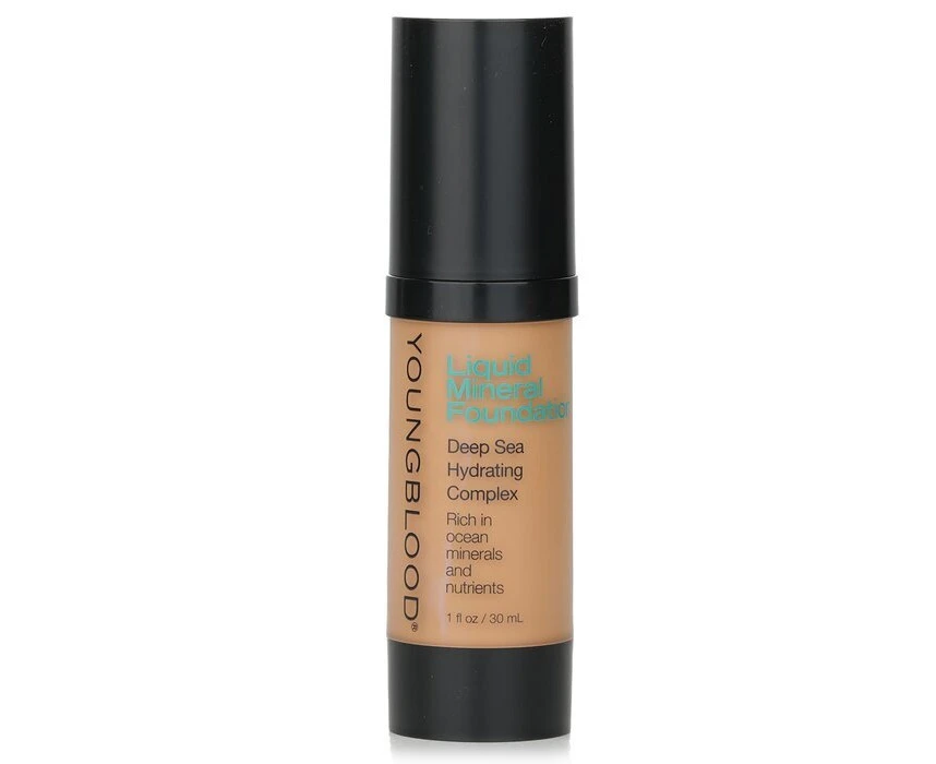 Youngblood Liquid Mineral Foundation Tahitan Sun 30ml/1oz