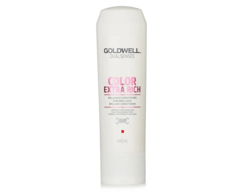 Goldwell Dual Senses Color Extra Rich Brilliance Conditioner (Luminosity For Coarse Hair) 200ml