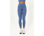 Noosa Active Premium 7/8th Length Leggings - Ocean Blue