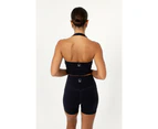 Noosa Active Lani Halter Crop Top - Navy