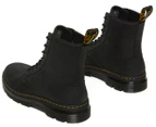 Dr. Martens Unisex Combs Wyoming Leather Boot - Black