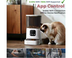 Advwin 6L Automatic Pet Feeder Cat Dog Smart Wifi App Food Dispenser