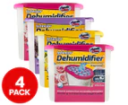 4 x Aussie Clean Interior Dehumidifier 373g - Randomly Selected