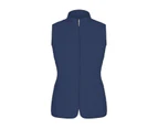 NONI B - Womens Vest -  Embroidered Puffer Vest - Blue