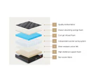 Bedra Mattress King 22cm Tight Top Cool Gel Foam