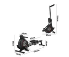 Finex Rowing Machine Rower Magnetic Resistance Exercise Fitness Cardio Equitment