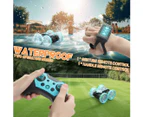 Remote Control Cars, Amphibious RC Car for Kids, 4WD Off-Road Toy Car, Waterproof Stunt Car Toy Vehicle, 360° Rotating Toy Car Perfect Birthday for Kids