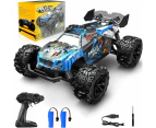 RC Cars 1:20 Scale Remote Control Car, 2.4GHZ Fast Racing Monster Car, All Terrains RC Truck with Two Rechargeable Batteries for Boys Kids Adults