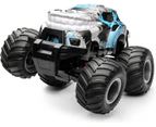 RC Cars Remote Control Car 1:16 Off Road Monster Truck, 2.4GHz All Terrain Stunt Car with Spray Music and Light, Rechargeable Batteries Play Toy Vehicle