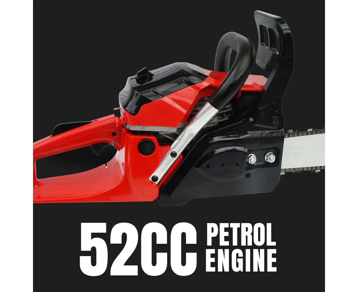 Chainsaw 52cc 20" Easy E-start with Primer Bulb