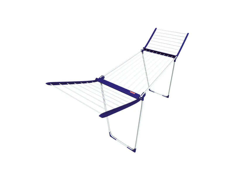 Leifheit Pegasus 160 Slim Airer Laundry Drying Rack Stand Indoor/Outdoor 16m