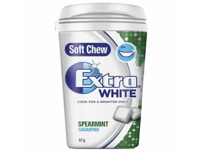 Wrigleys Extra Chewing Gum White Spearmint 14 Pieces X 24 Pack