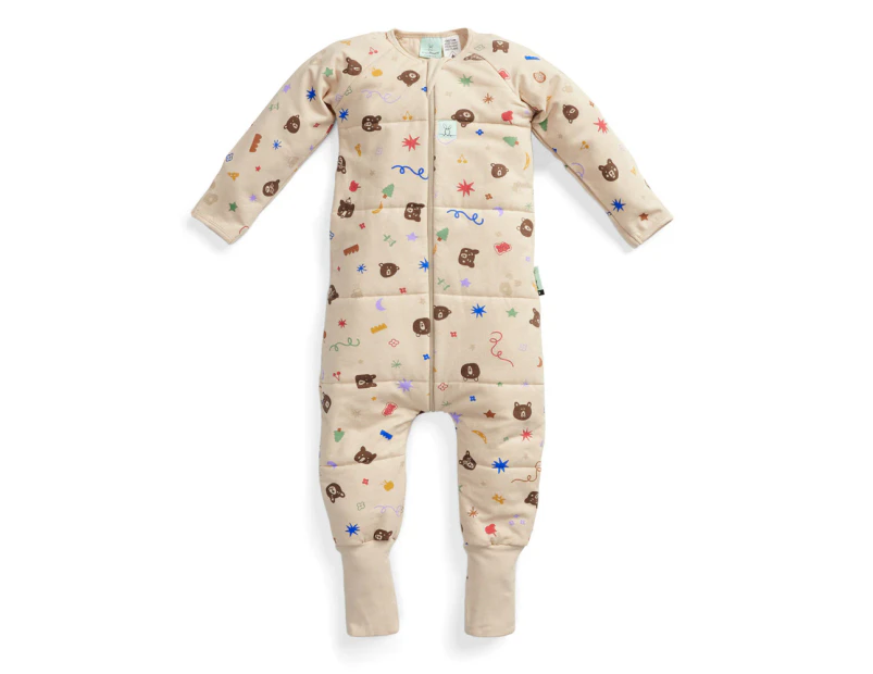 ErgoPouch Sleep One Piece TOG 3.5 Kids/Toddler Organic Cotton Party Size 2-3y