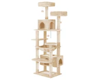 BEASTIE Cat Tree Tower Scratching Post Beige 184