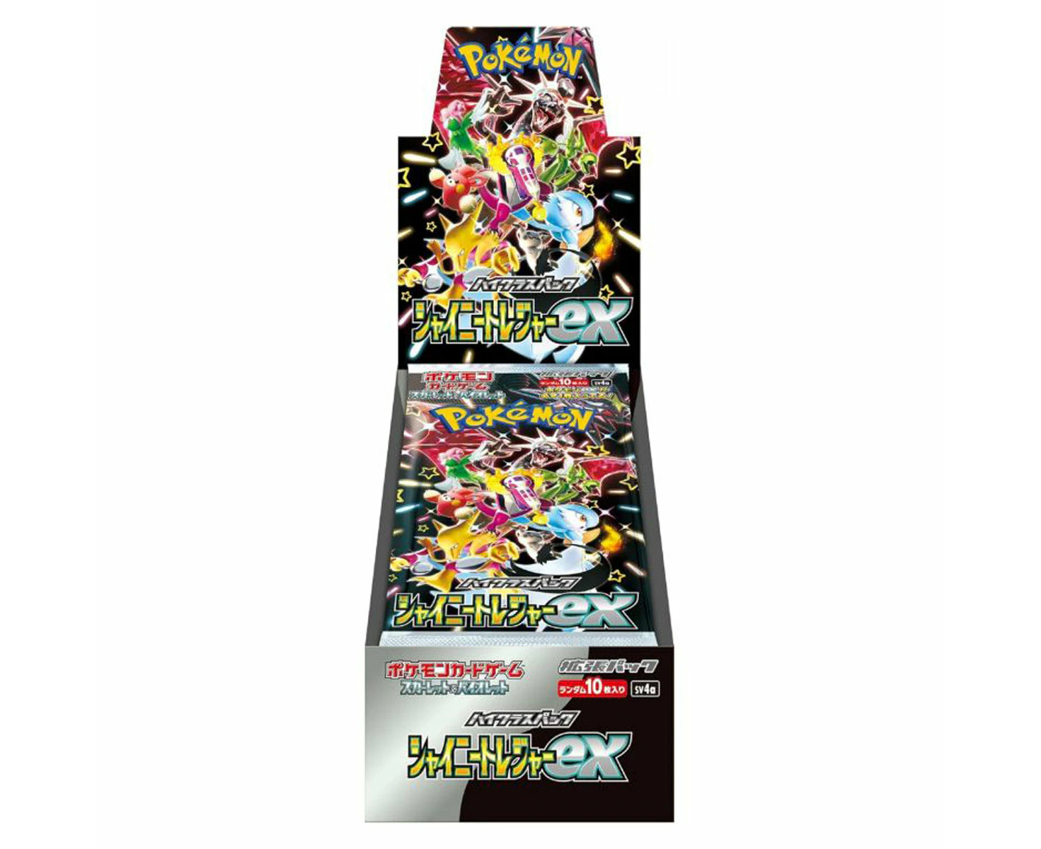 Shiny Treasure EX Booster Box Sv4a - Japanese Pokemon TCG