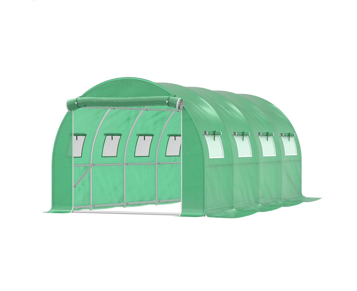 ALFORDSON Greenhouse Walk-in Tunnel Garden Storage 4mx3mx2m