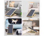 Advwin Pet Ramp Foldable Non-Slip 70cm Dog Ramp for Bed Couch car