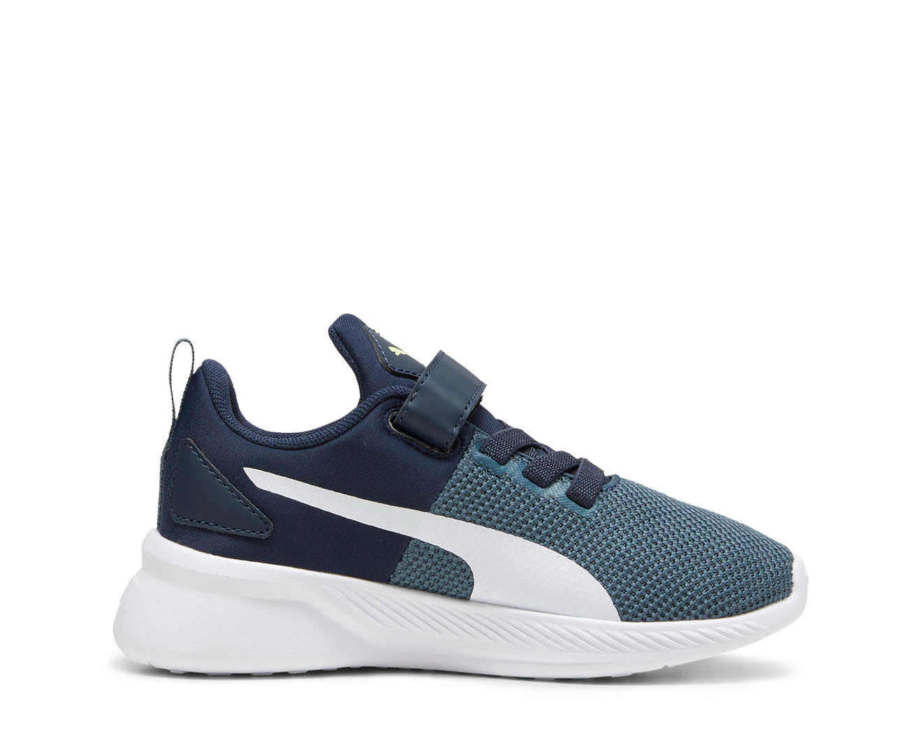 Puma Boys' Flyer Runner Sneakers - Navy/Grey Skies/White