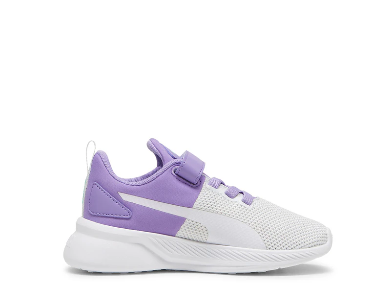 Puma Boys' Flyer Runner Sneakers - Lavender Alert/White/Silver Mist