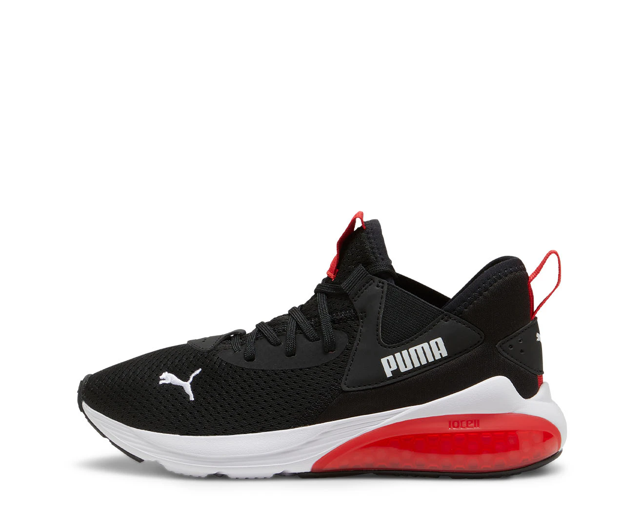 Puma Youth Boys' Cell Vive Running Shoes - Puma Black/For All Time Red/White