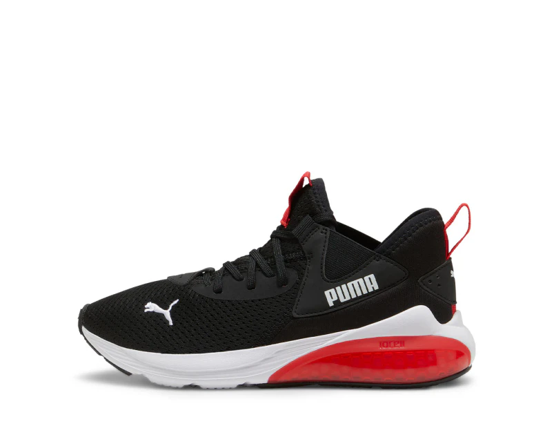 Puma Youth Boys' Cell Vive Running Shoes - Puma Black/For All Time Red/White