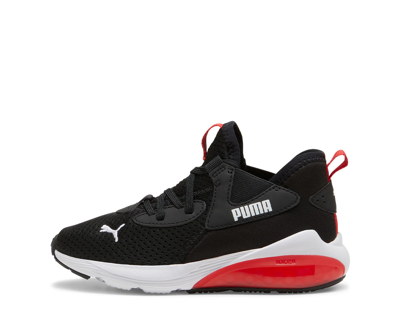 Puma Boys' Cell Vive Running Shoes - Puma Black/For All Time Red/White