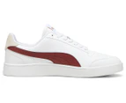 Puma Men's Shuffle Sneakers - Puma White/Intense Red/Gold