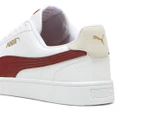 Puma Men's Shuffle Sneakers - Puma White/Intense Red/Gold