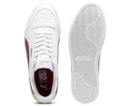 Puma Men's Shuffle Sneakers - Puma White/Intense Red/Gold