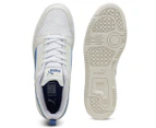 Puma Men's Rebound V6 Low Sneakers - Vapor Grey/Clyde Royal/White