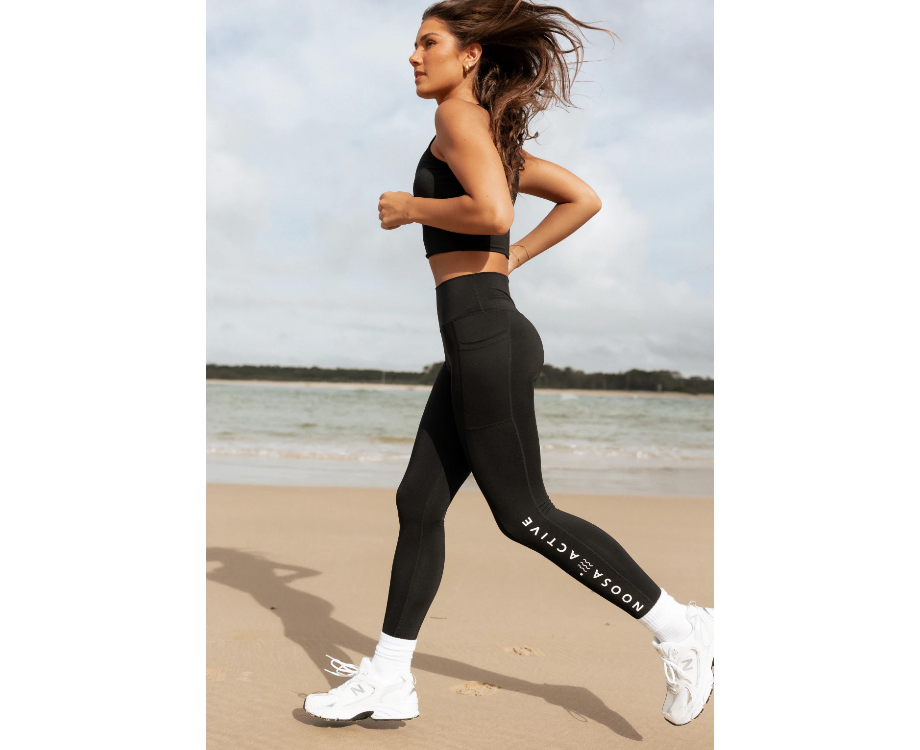 Noosa Active Premium Full Length Leggings - Black